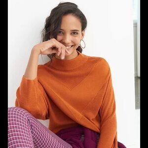 Anthropologie Line and Dot Lala Sweater